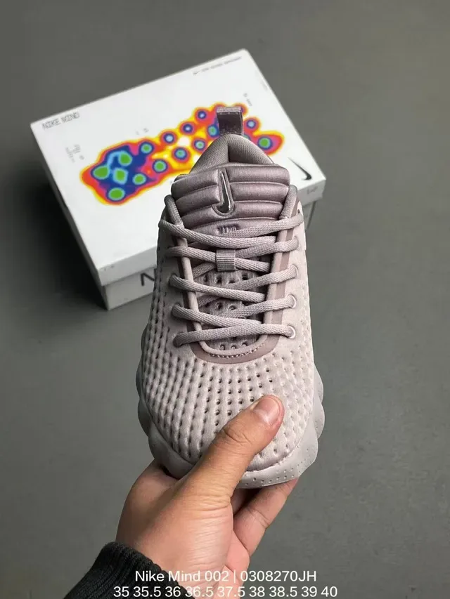 Nike Mind 002 Gris et Orange Chaussures Lifestyle 6