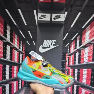 Nike Multicolor Azul Tejido Camo Superior Turquesa Esculpida Mediasuela Zapatos de Baloncesto