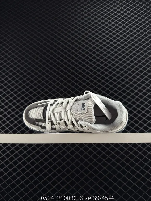 Nike P-8000 Light Gray and Navy Lifestyle Sneakers 6