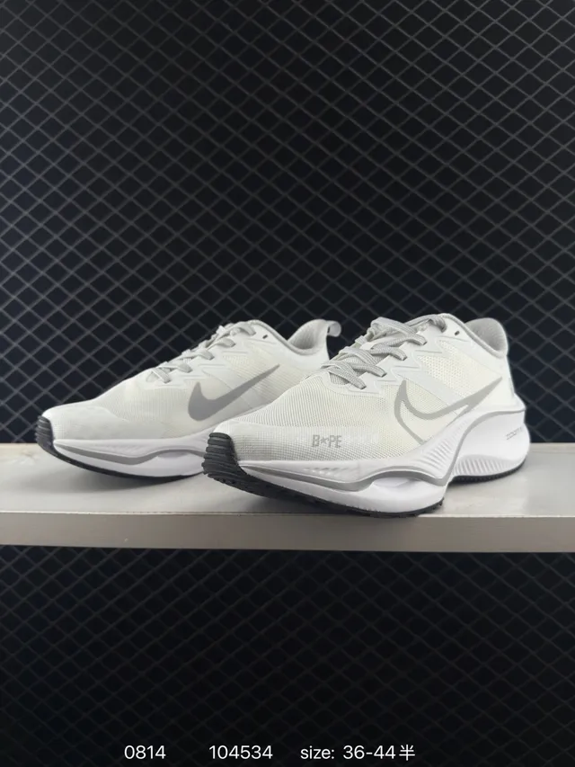 Nike Pegasus Plus White Gray Low-Top Mesh Upper Running Shoes 2
