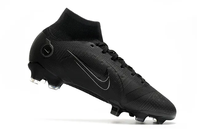 Nike Phantom GT Black Silver Firm-Ground Soccer Shoes 3