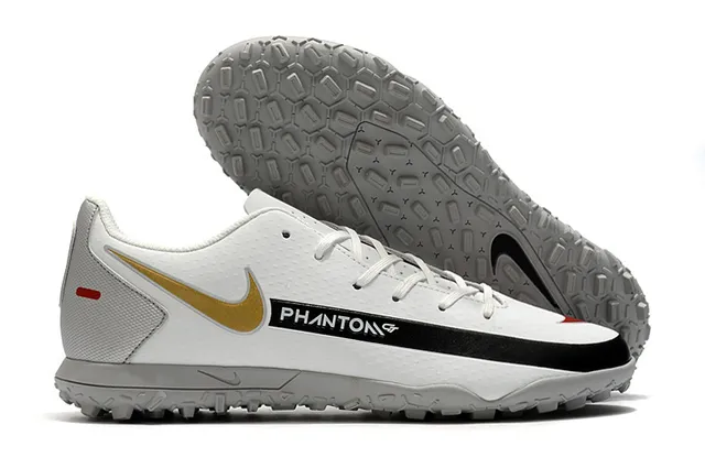 Nike Phantom GT Verde Azul Baixo Corte Malha Sintética Superior Swoosh Turquesa Sobreposição Sapatos de Futebol para Relvado 2