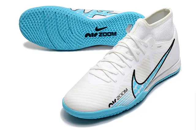 Nike Phantom GT इनडोर सोना गुलाबी धातु चांदी ऊपरी सॉक-फिट कॉलर इनडोर सॉकर जूते 11