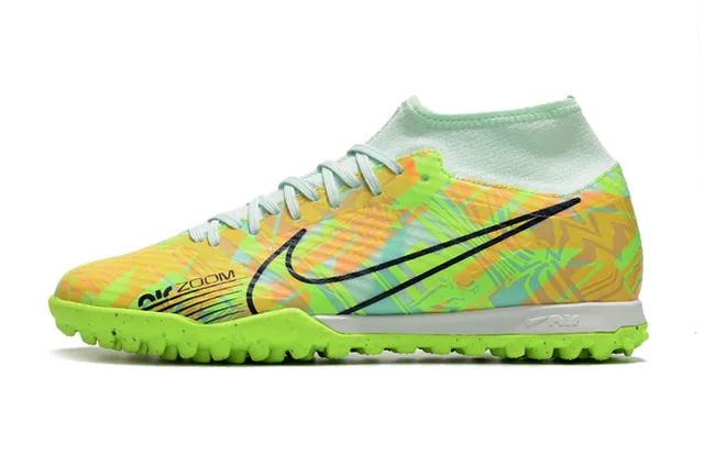 Nike Phantom GT इनडोर सोना गुलाबी धातु चांदी ऊपरी सॉक-फिट कॉलर इनडोर सॉकर जूते 22