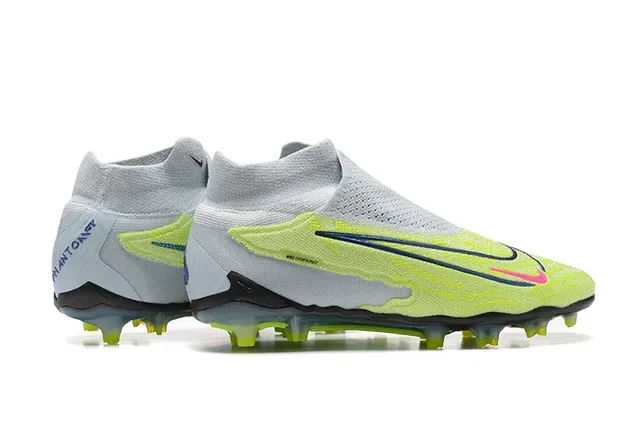 Nike Phantom GT Neon Yellow White Firm-Ground Soccer Shoes 5