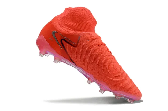 Nike Phantom GT Orange Silver Translucent Firm-Ground Soccer Shoes 2