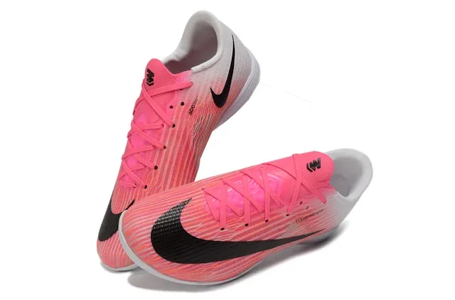 Nike Pink White Flyweave Upper Gradient Turf Soccer Shoes 7