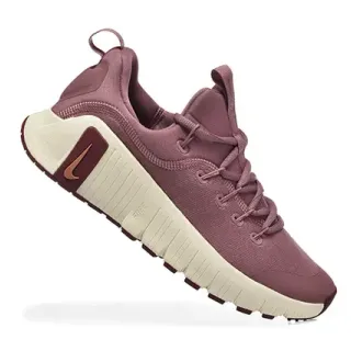 Nike Roxo Bege Knit Upper Esculpido Ribeteado Solado Intermediário Tênis Lifestyle