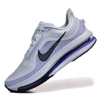 Nike बैंगनी सफेद इंजीनियर मेश अपर पूर्ण लंबाई दृश्यमान Air Zoom यूनिट रनिंग शूज