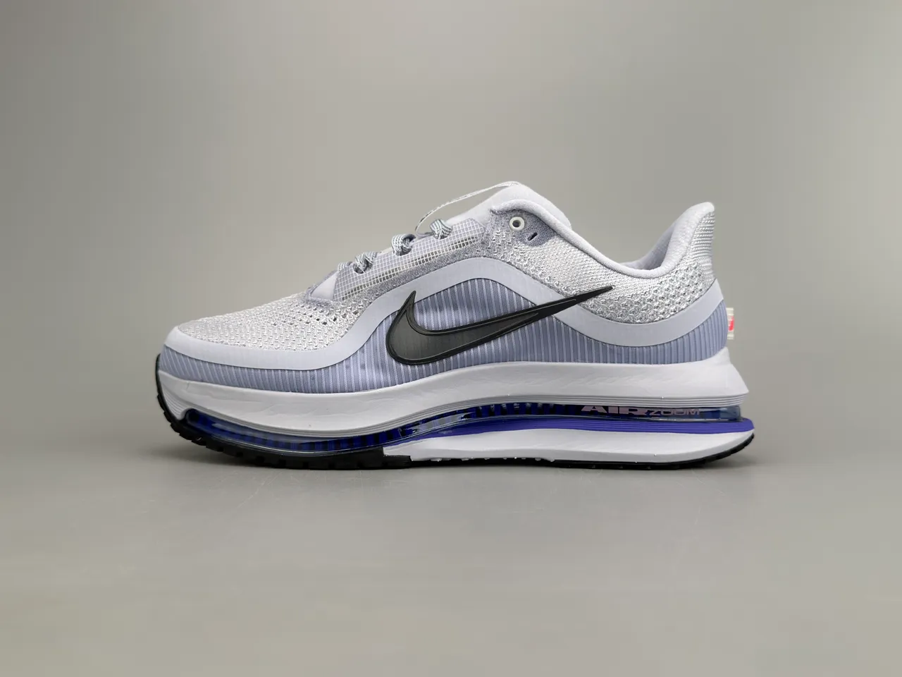 Nike Purple White Engineered Mesh Upper Full-Length Visible Air Zoom Unit Running Shoes 11