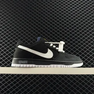 Nike SB Dunk Low कालो सादा कैनवास स्केटबोर्ड जूते