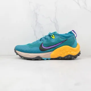 Nike Chaussures de course en sentier Teal Purple Yellow