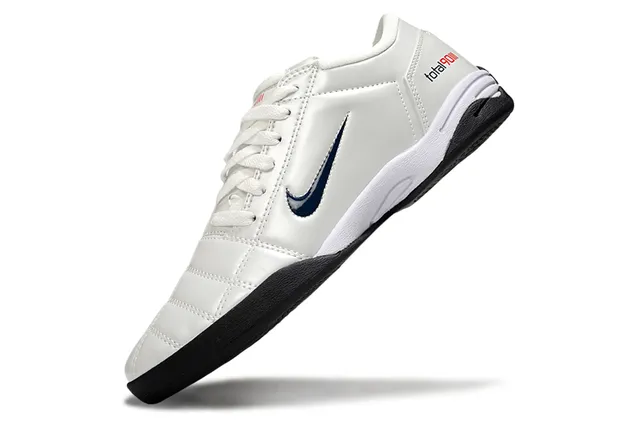 Nike Total 90 III White Navy Red ইন্ডোর সকার জুতা 3