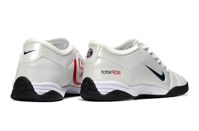 Nike Total 90 III White Navy Red ইন্ডোর সকার জুতা 5