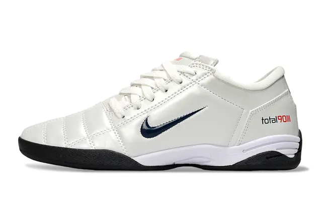 Nike Total 90 III White Navy Red ইন্ডোর সকার জুতা 7