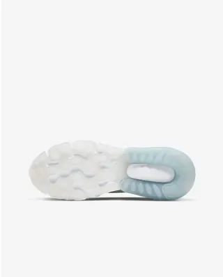 Nike White Blue Sculpted Midsole Visible Air Unit Lifestyle Sneakers 7