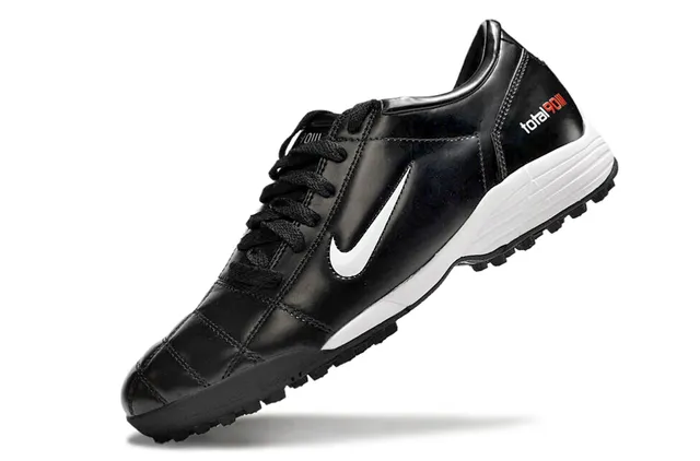 Nike Sapatos de futebol para relva branco e verde low-top acolchada sintética superior 24