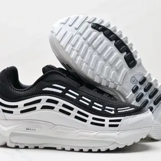 Nike Zoom 2K أسود أبيض الموجية الطبقية القفص الشبكي العلوي حذاء أسلوب حياة