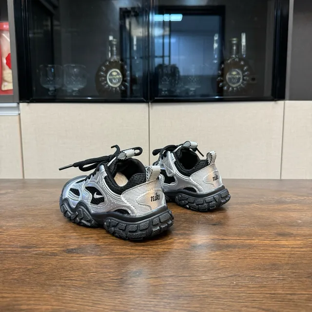 Nike Zoom 2K Off-White Black Chunky Sneakers 23