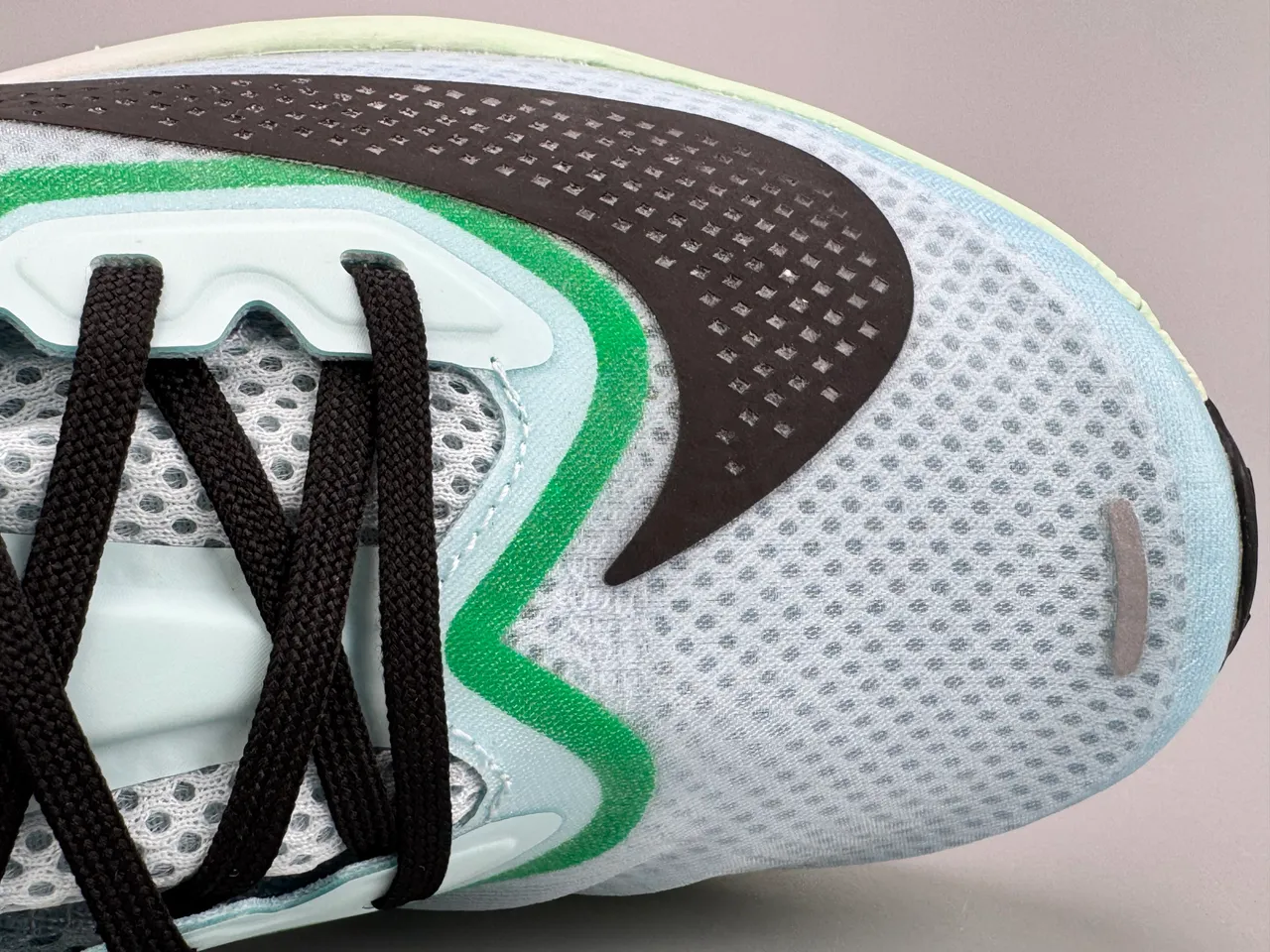 Nike Zoom Fly Bleu Vert Silhouette de course maille supérieure ingénierisée chaussures de course 2