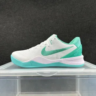 Nike Zoom Kobe VIII सफेद मिंट टील बास्केटबॉल जूते