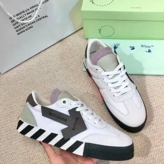 Off-White Industrial Runner White Black Lavender Lifestyle Sneakers