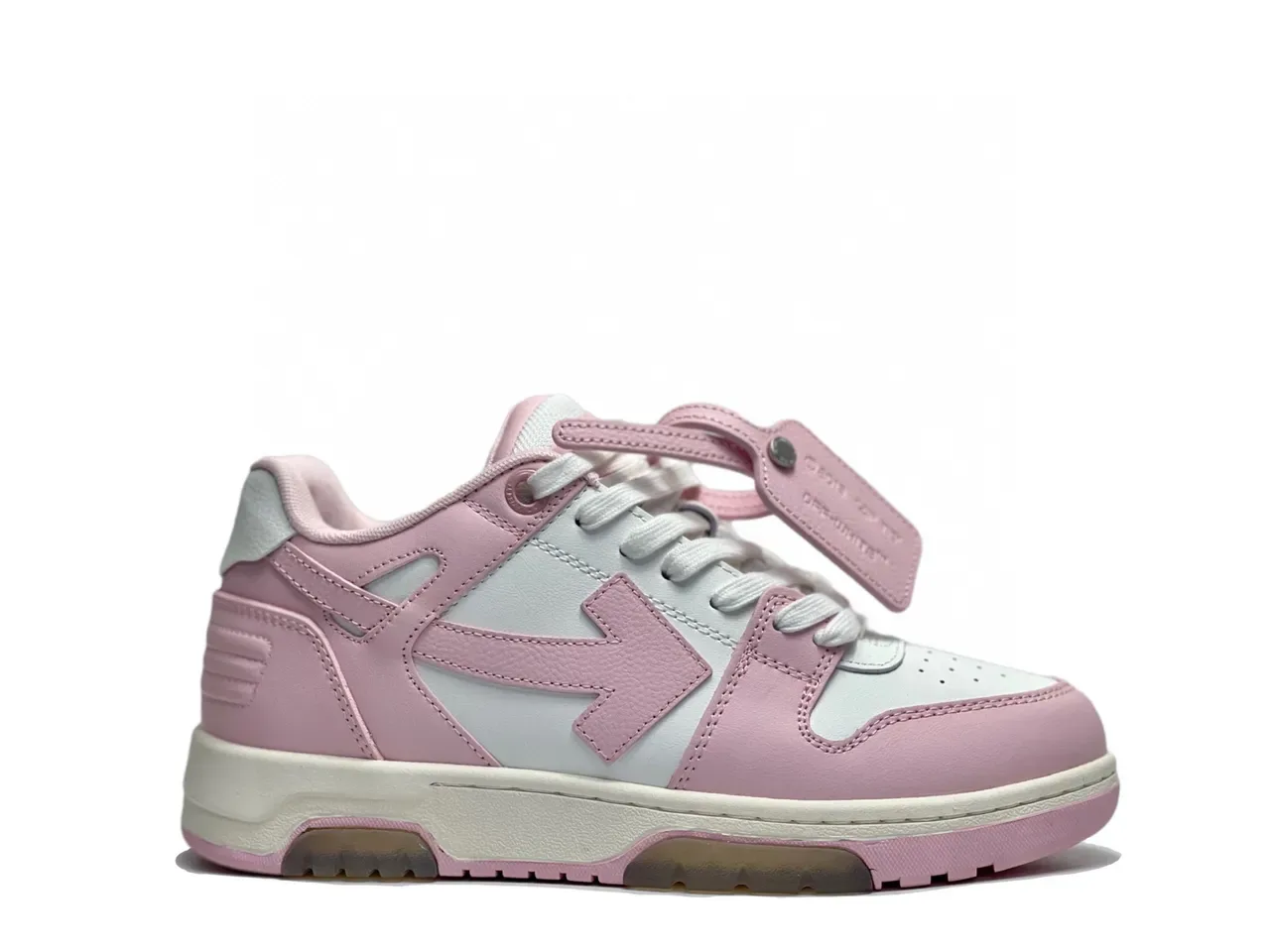 Off-White Industrial Sneaker Rosa y Blanco Lifestyle Sneakers 2