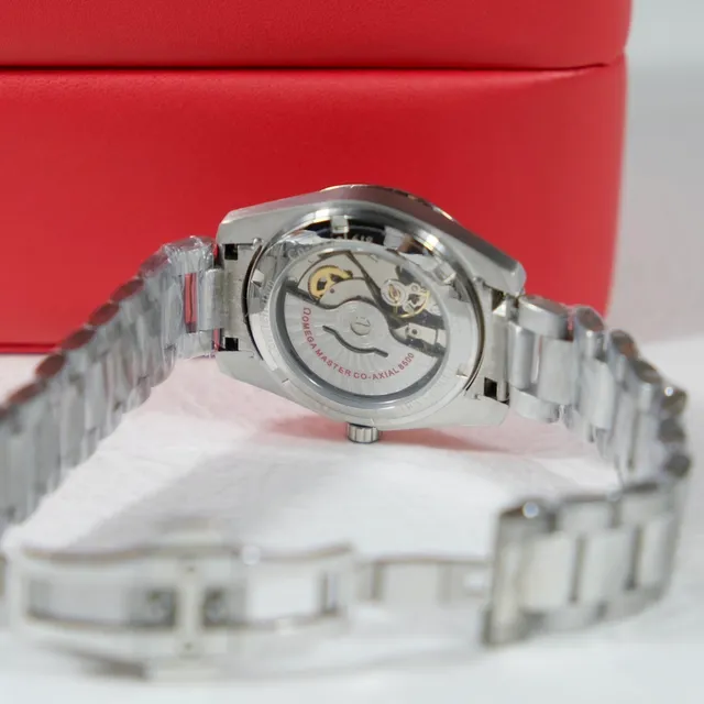 Omega Seamaster Diamond Bezel Steel Case Mechanical Watch 3