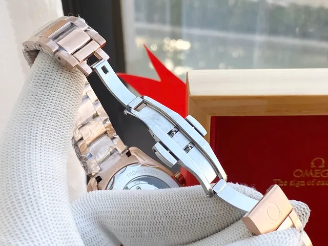 Omega Seamaster Worldtimer Rose Gold Mechanical Watch 2