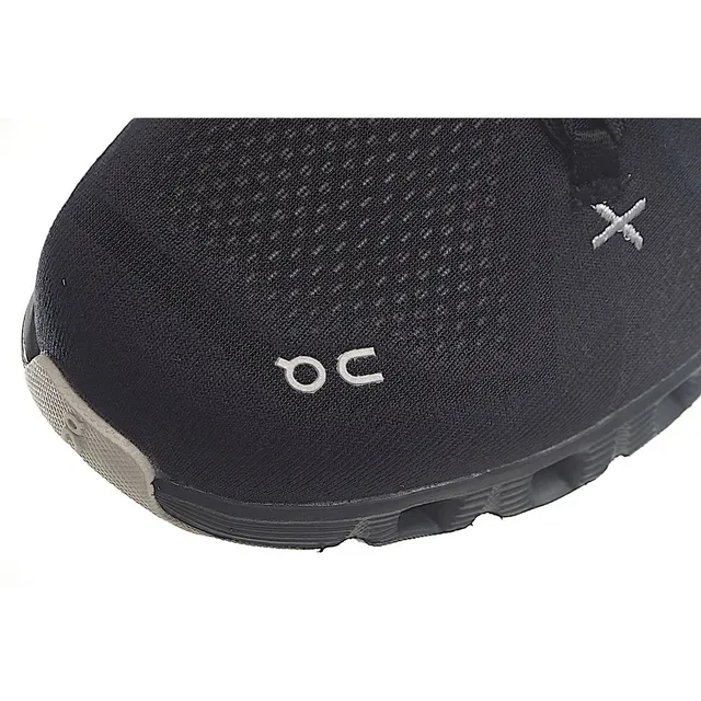 On Cloudmonster Negro y Gris Zapatillas de Running 4