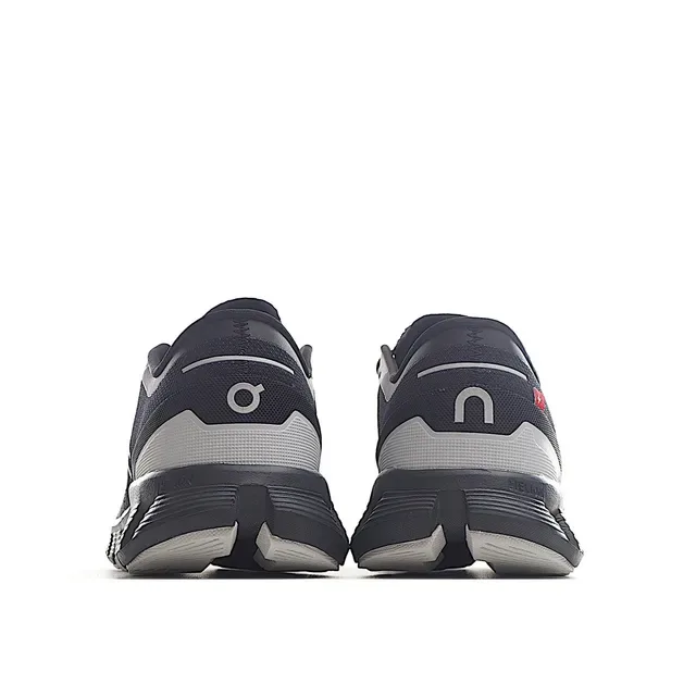 On Cloudmonster Negro y Gris Zapatillas de Running 9