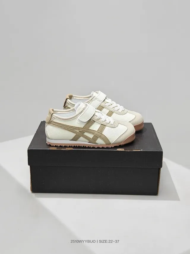 Onitsuka Tiger Mexico 66 सफेद काला लाइफस्टाइल स्नीकर 5