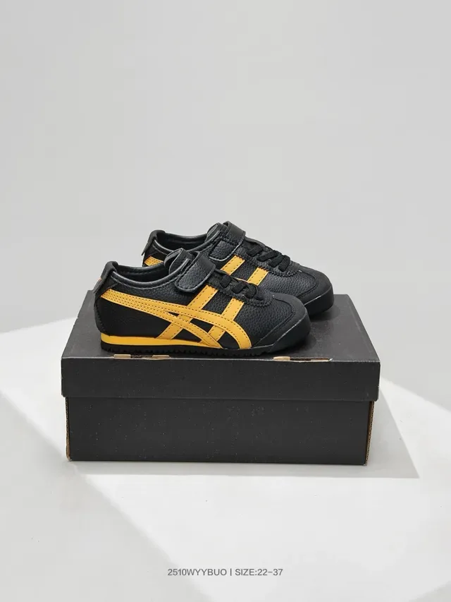 Onitsuka Tiger Mexico 66 सफेद काला लाइफस्टाइल स्नीकर 6
