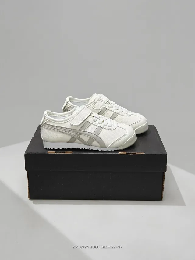 Onitsuka Tiger Mexico 66 सफेद काला लाइफस्टाइल स्नीकर 7