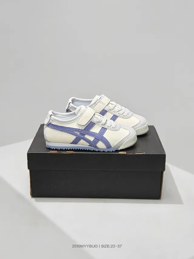 Onitsuka Tiger Mexico 66 सफेद काला लाइफस्टाइल स्नीकर 8
