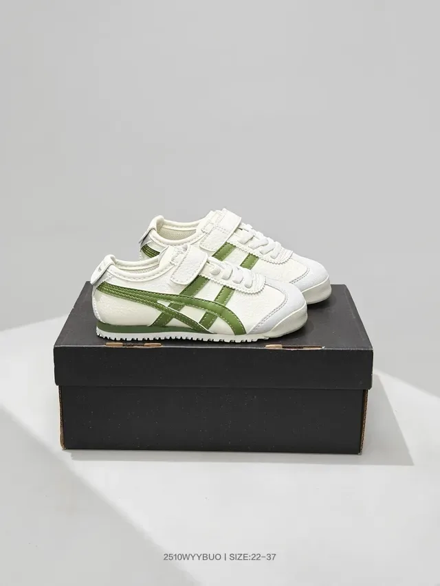 Onitsuka Tiger Mexico 66 सफेद काला लाइफस्टाइल स्नीकर 9