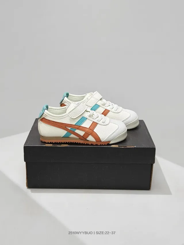 Onitsuka Tiger Mexico 66 सफेद काला लाइफस्टाइल स्नीकर 10