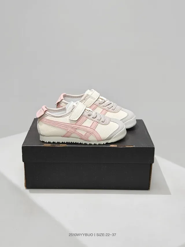 Onitsuka Tiger Mexico 66 सफेद काला लाइफस्टाइल स्नीकर 11