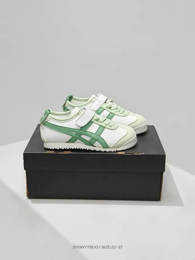 Onitsuka Tiger Mexico 66 सफेद काला लाइफस्टाइल स्नीकर 12