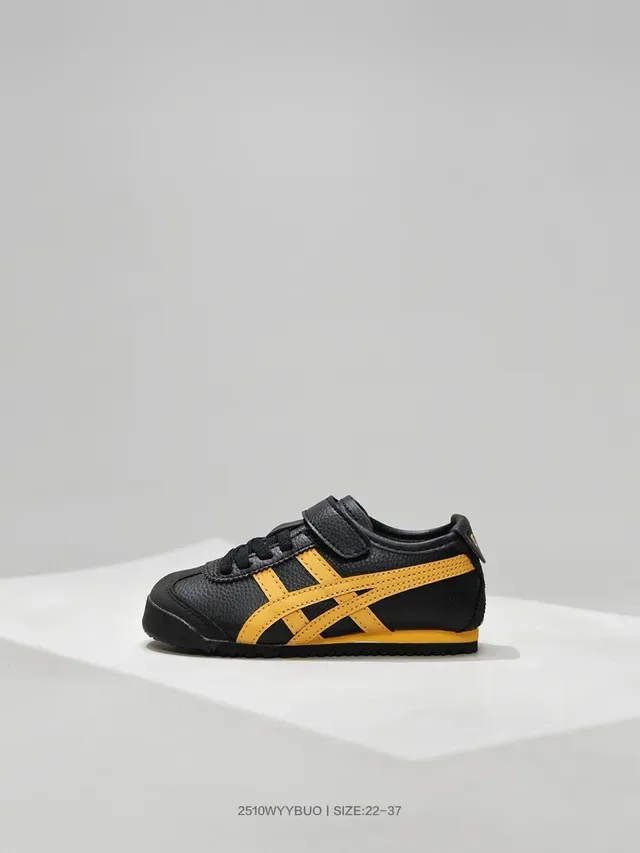 Onitsuka Tiger Mexico 66 सफेद काला लाइफस्टाइल स्नीकर 15