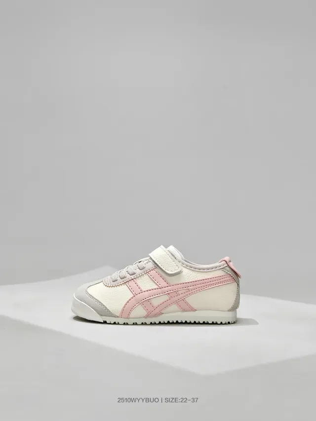 Onitsuka Tiger Mexico 66 सफेद काला लाइफस्टाइल स्नीकर 17