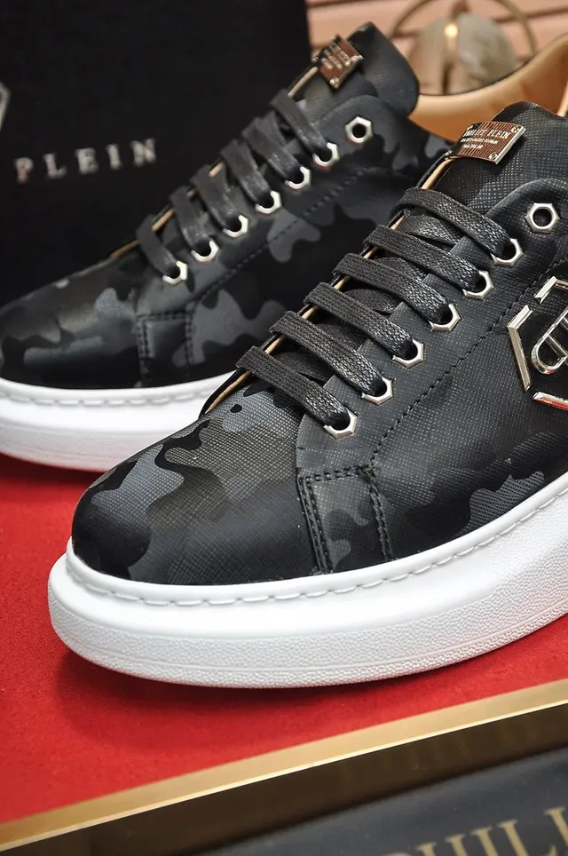 Philipp Plein Camo-Print Platform Lifestyle Sneakers 3