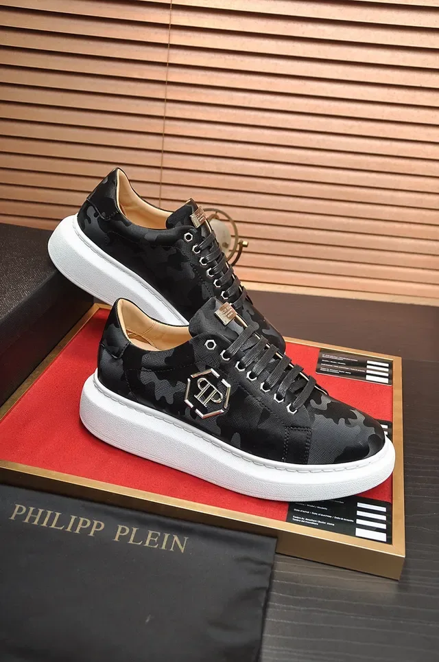 Philipp Plein Camo-Print Platform Lifestyle Sneakers 5