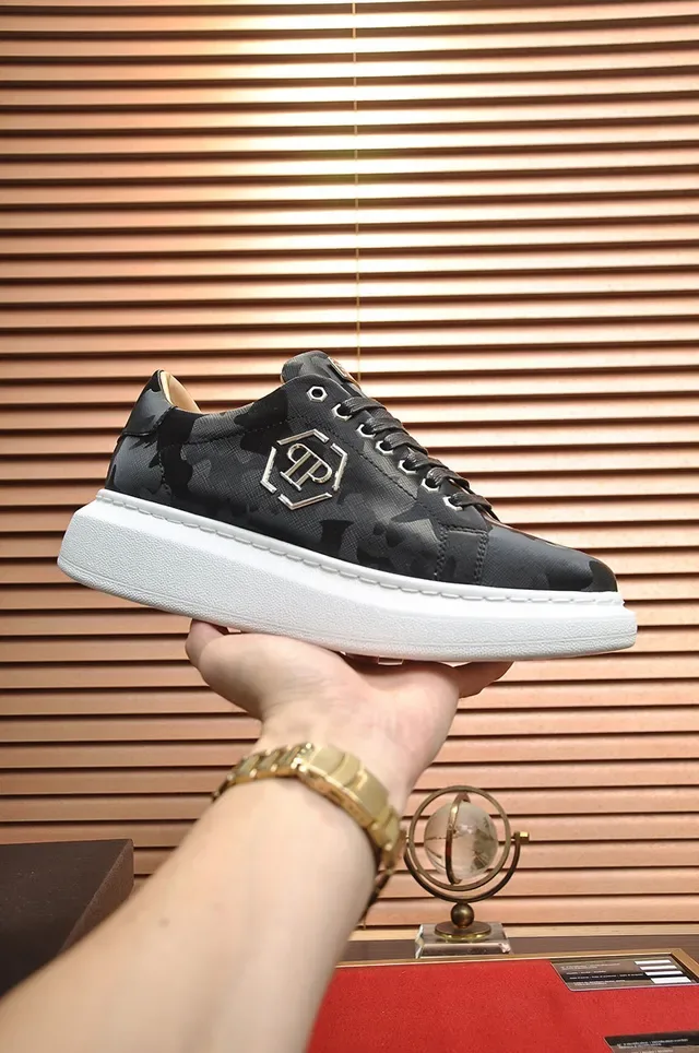 Philipp Plein Camo-Print Platform Lifestyle Sneakers 7