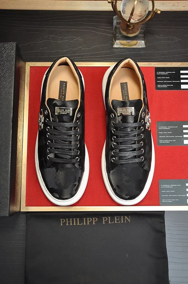 Philipp Plein Camo-Print Platform Lifestyle Sneakers 9