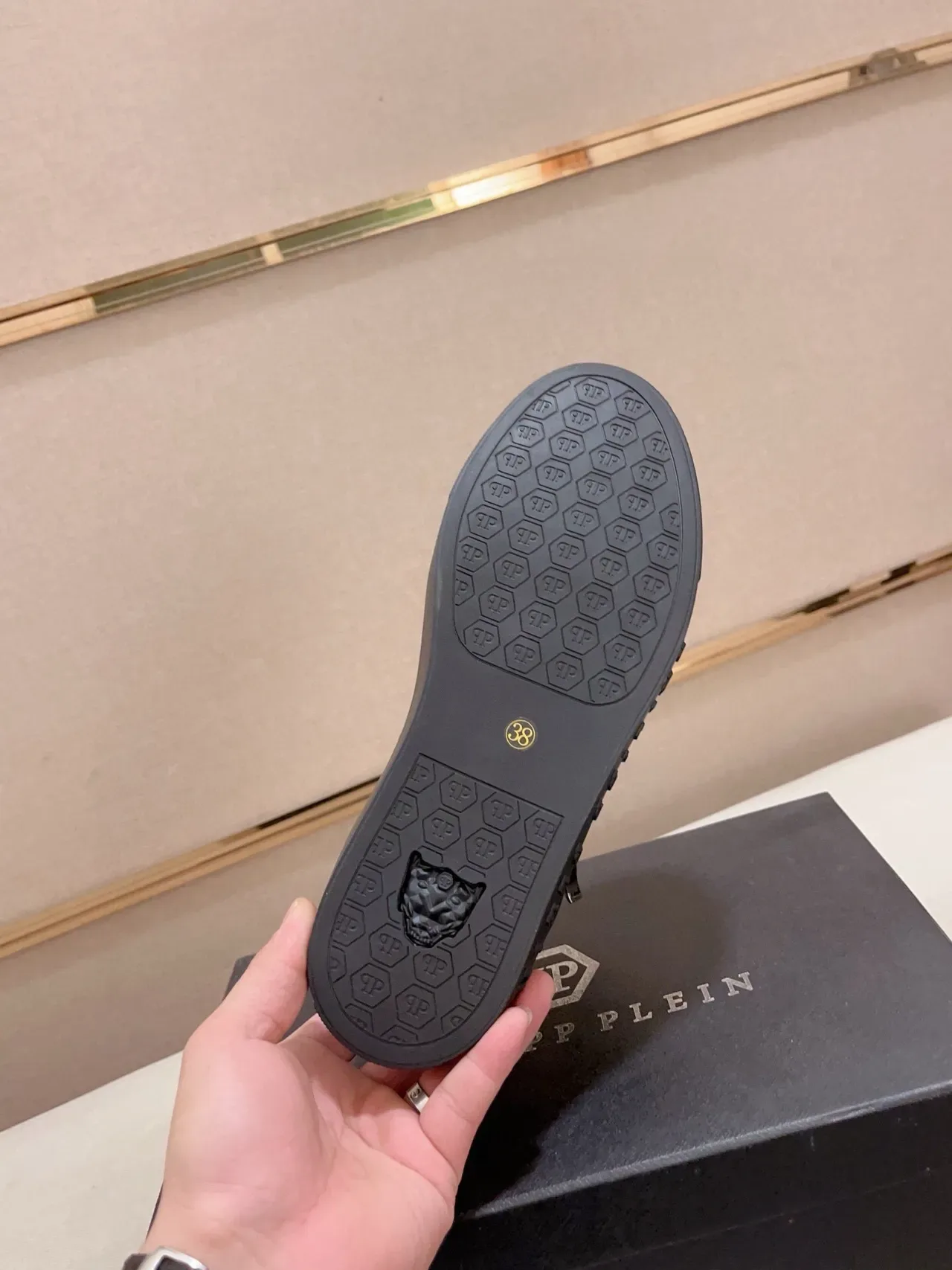 Philipp Plein सांप एम्बॉस्ड जिपर स्लिप ऑन स्नीकर 2