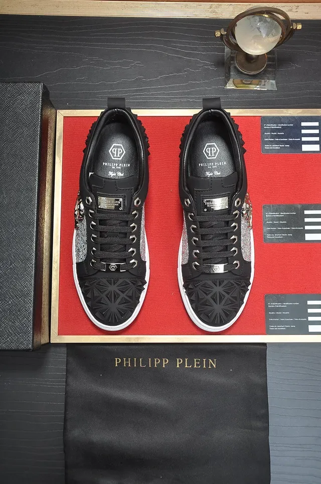 Philipp Plein চুভন্ত খুলি ঝলমলে জীবনযাপন জুতো 3