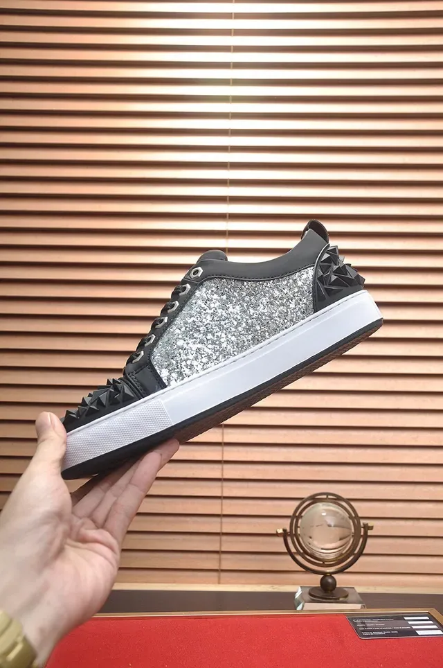 Philipp Plein চুভন্ত খুলি ঝলমলে জীবনযাপন জুতো 5