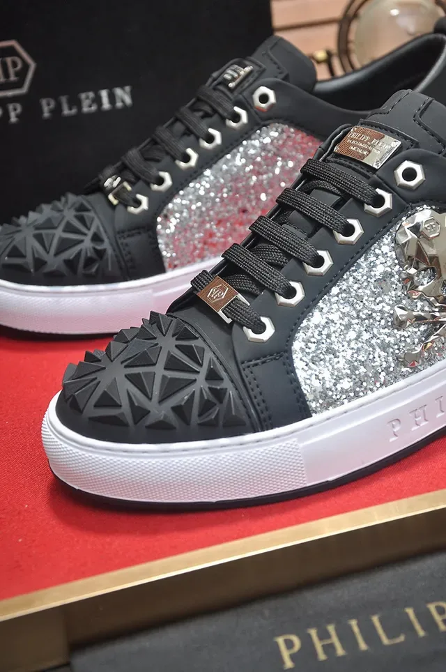 Philipp Plein চুভন্ত খুলি ঝলমলে জীবনযাপন জুতো 8