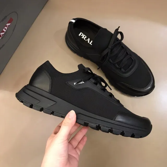Prada Cloudbust Black Knit Upper Chunky Sneaker 6